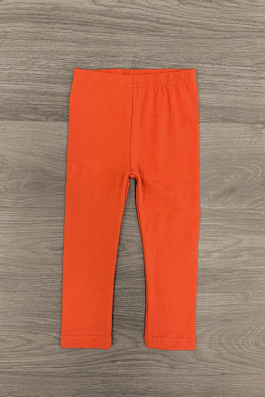 Rust Orange Leggings - Sparkle in Pink