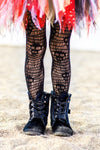 Skull Tights - Sparkle in Pink