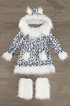 Snow Leopard Costume - Sparkle in Pink