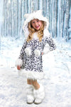 Snow Leopard Costume - Sparkle in Pink