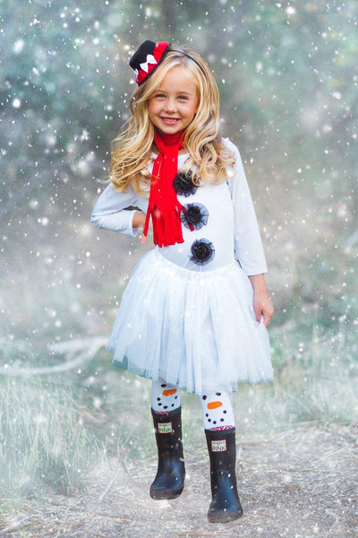 Girls store snowman outfit