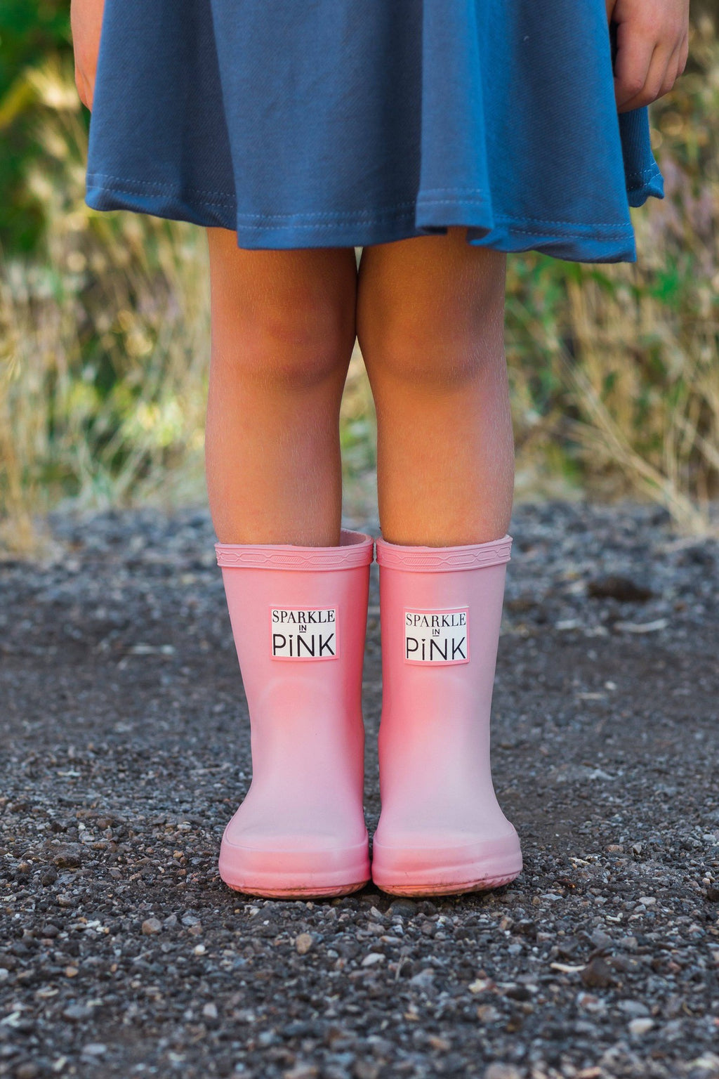 Sparkle In Pink Premium Solid Color Boots - Sparkle in Pink