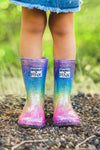 Sparkle In Pink Premium Exclusive Boots - Glitter Rainbow - Sparkle in Pink