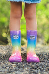 Sparkle In Pink Premium Patterned Boots - Sparkle in Pink