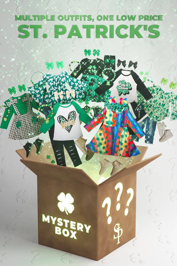 St. Patrick's Day Mystery Boxes - MANY SIZES - Sparkle in Pink