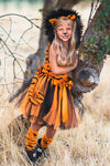 Tiger Tutu Costume 5 Piece Set - Sparkle in Pink
