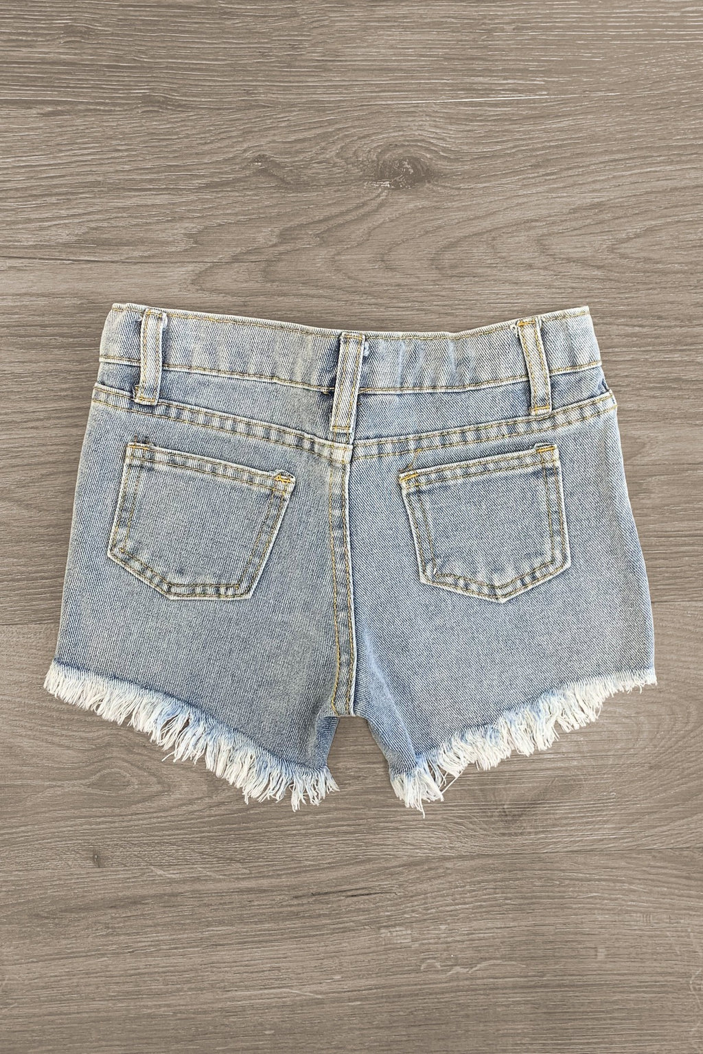 Mint Sequin Denim Shorts - Sparkle in Pink