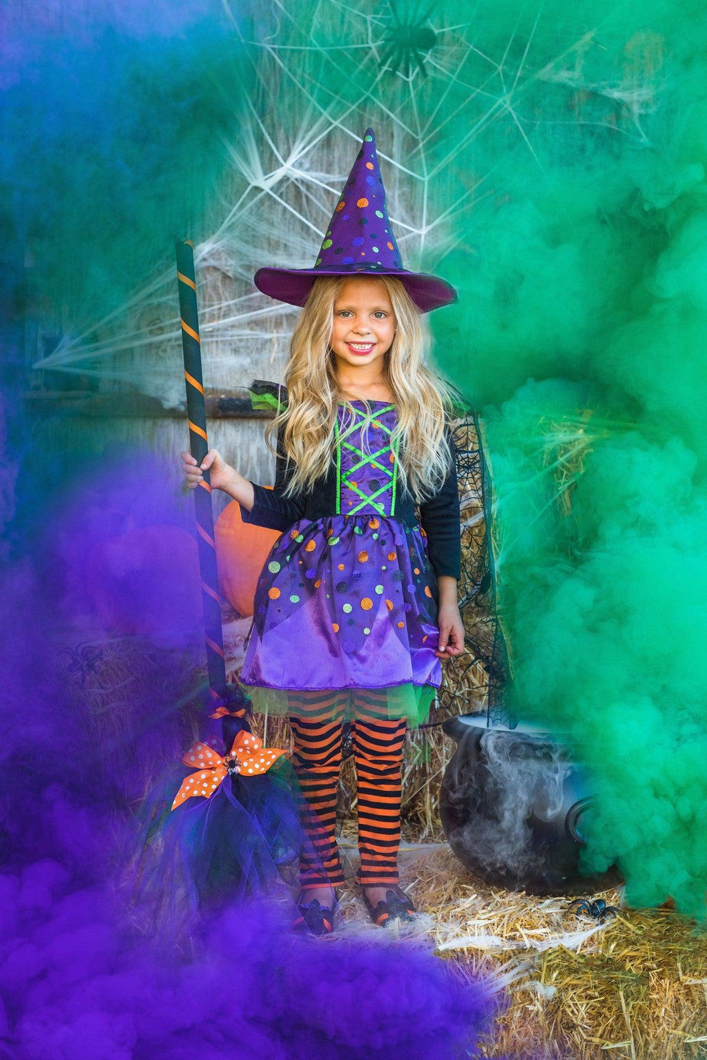 Mom & Me - Witch Costume Set - Sparkle in Pink