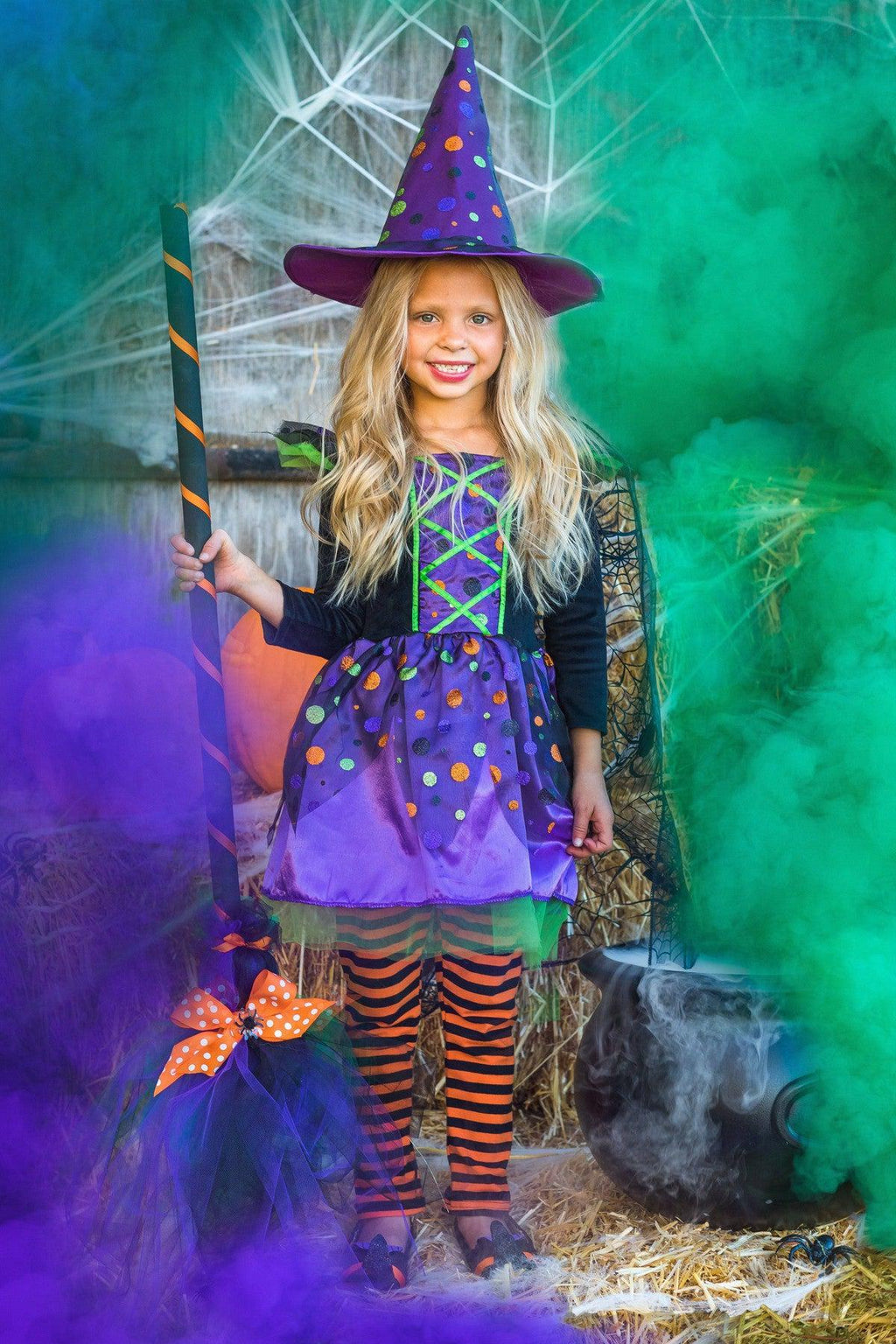 Mom & Me - Witch Costume Set - Sparkle in Pink