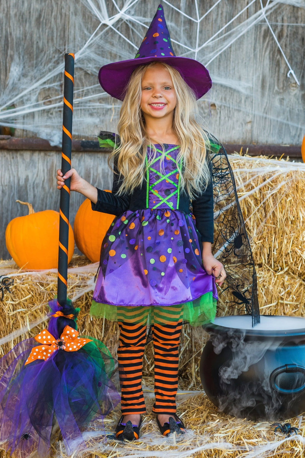 Mom & Me - Witch Costume Set - Sparkle in Pink